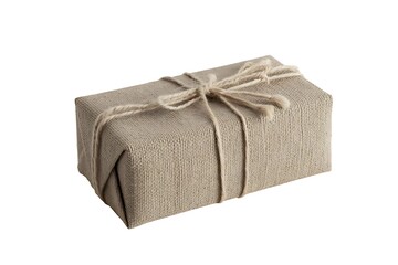 Rustic Linen Fabric Gift Box