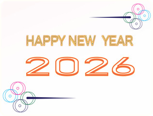 Happy New Year design 