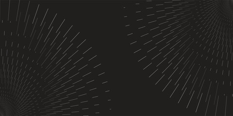 Abstract black lines sound wave signal. Radio or music audio concept.eps10