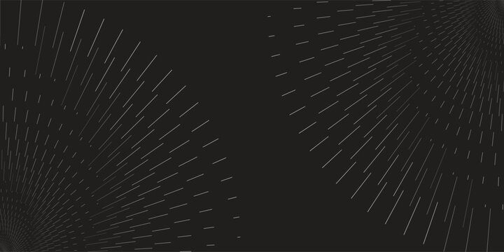 Abstract black lines sound wave signal. Radio or music audio concept.eps10