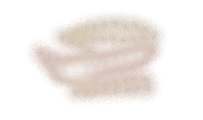 Grunge rough seamless dust particles powder explosion overlay effect PNG.