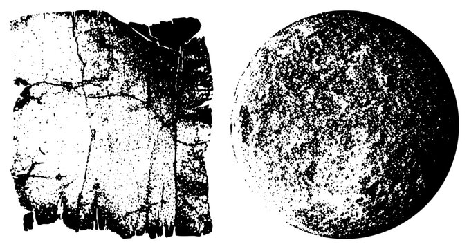 ancient stone tablet fragment and celestial sphere vector