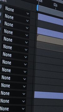 The detailed editing process demonstrates colour correction and compositing techniques in post-production, focusing on the creation of video content for commercials and music videos, vertical footage