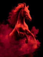 red horse