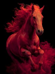 red horse