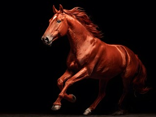 red horse