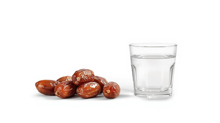 Healthy Dates With Glass Water