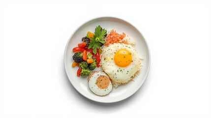Fried Egg With and Vegetables