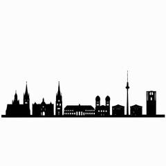 Fototapeta premium london skyline in red