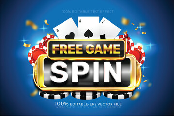 free game spin poker casino chip design