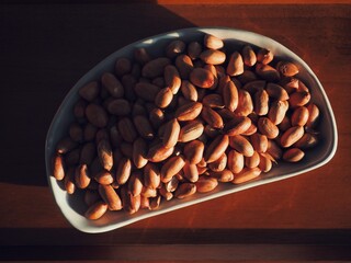 유기농 견과류 땅콩, 음식, 간식