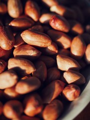 유기농 견과류 땅콩, 음식, 간식