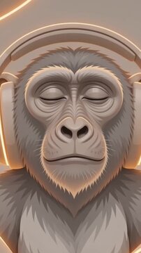 Music Lover Monkey