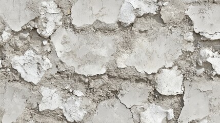 Obraz premium Textured Layered Abandoned Antique Wall Plaster With Weather Streaks Showing Rustic Charm Detail