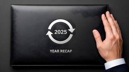 2025 Year Recap Business Review Concept