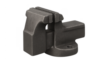 Heavy duty metal bench vise for workshop