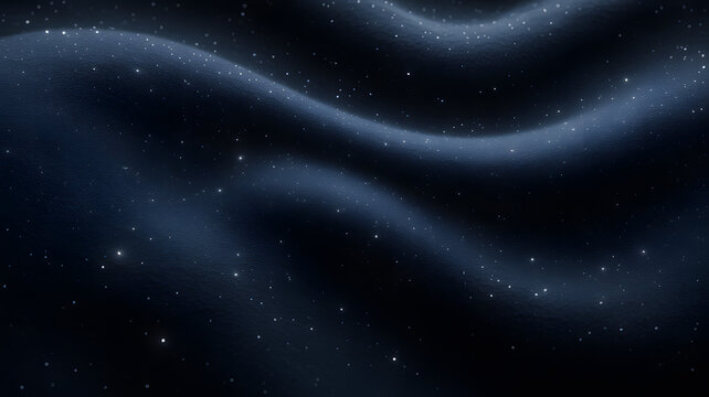 A glowing view of planet Earth surrounded by stars in deep space