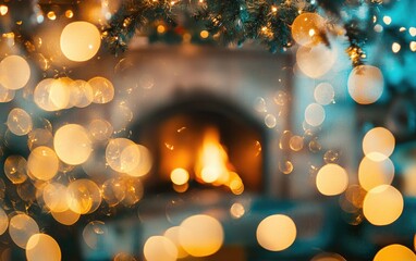 christmas tree with lights