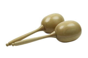 Wooden Maracas Musical Instruments