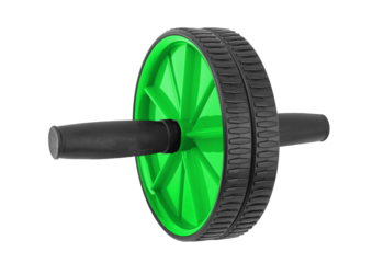 Dynamic Green Abdominal Exercise Wheel for Core Strength Training and Home Workouts