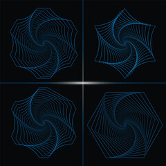 black and white abstract background