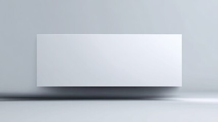 Blank Minimalist Surface for Display, Mockup Creation, and Product Presentation in Studio Environment