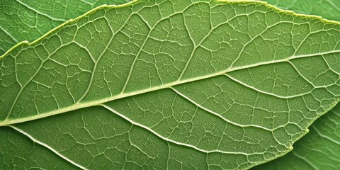 Obraz premium Intricate Patterns and Veins on a Botanical Leaf Surface Showcasing Nature s Unique Texture Design