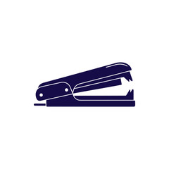 Essential office stapler vector icon in a clean, minimalist style, perfect for stationery, productivity, and workplace graphic design projects, symbolizing efficiency