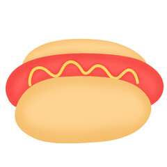 mustard hot dog bread 