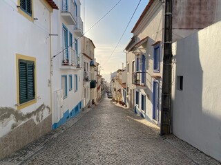 narrow street in the old town