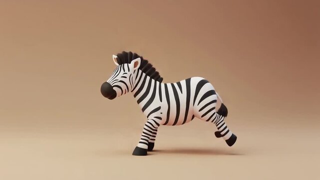zebra in the wild