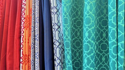 
Colorful Fabric Textile Pattern Collection Interior Background, colorful fabric texture