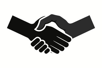 Fototapeta premium handshake vector illustration