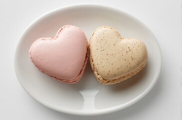 Luxury French Patisserie Heart Shaped Cookies for Wedding and Anniversary