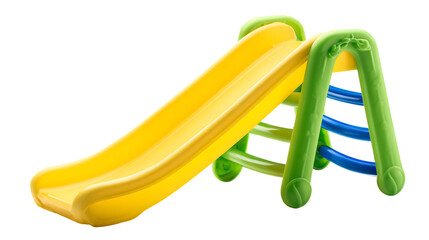 Fun and safe playground slide for toddlers and young children.