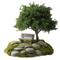 Top down iced coffee close up isolated on transparent background.