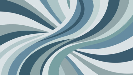 Blue Swirling Abstract Shapes Pattern Design.