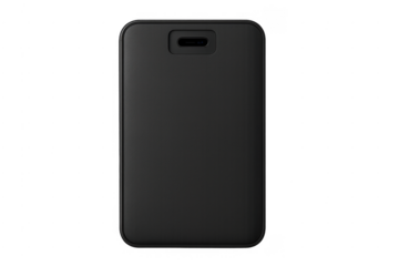 Black power bank portable battery charging device