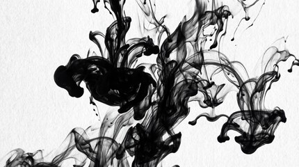 Ink splash abstract background
