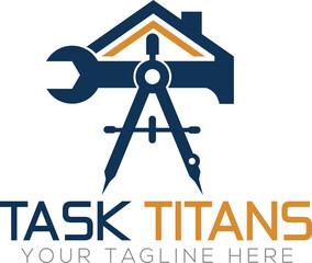 Vector illustration of a divider logo design with the concept of the letter A