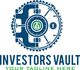 vault logo design in illustrator 206