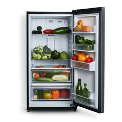 fridge full of vegetables