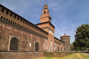 Filarete Tower at Castello Sforzesco, Milan