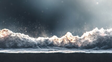 Fototapeta premium Abstract light waves