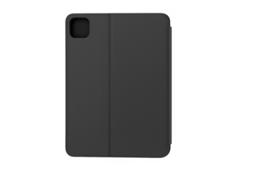 Black tablet folio case providing protection for a digital device