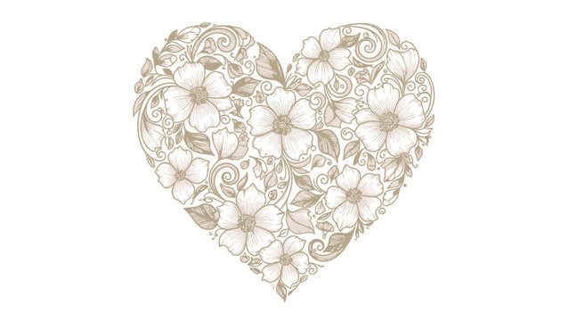 Diverse Creative Heart Symbols Collection: Romantic and Kawaii Love Icon Set