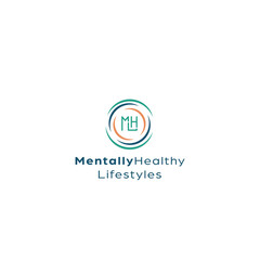 Mentally Healthy Lifestyle MHL Logo Design