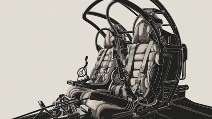 supersonic jet fighter aircraft ejection seat pilot military cockpit emergency escape aviation safety modern
