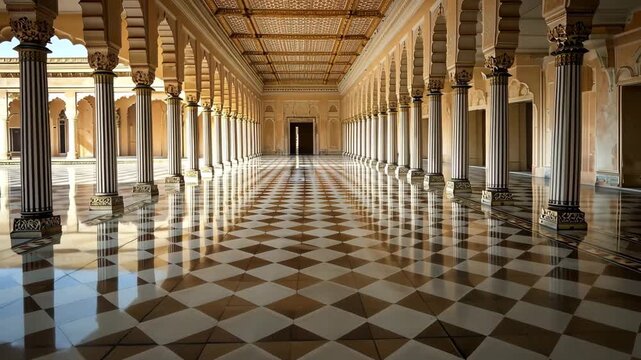 luxurious palace interior in jaipur rajasthan india move in