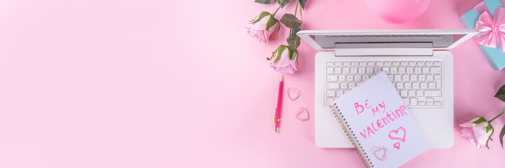 Romantic holiday background